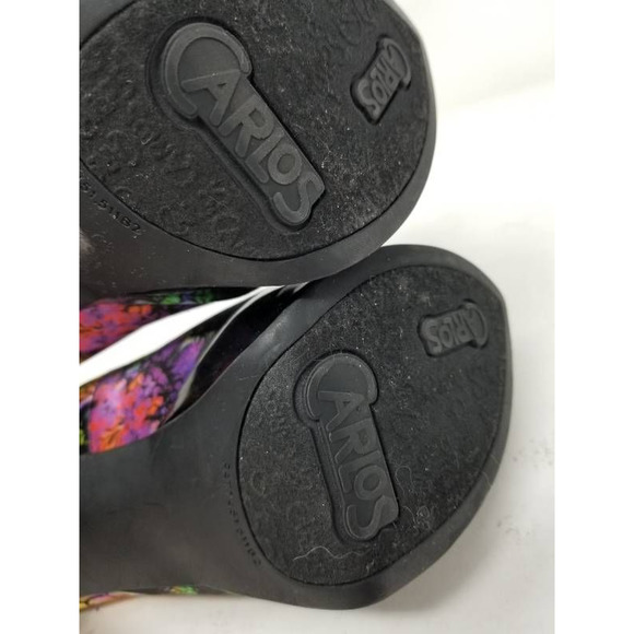 Carlos Santana Destiny Platform Stiletto Floral 7 - Picture 7 of 10